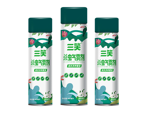 C02:茉莉香型杀虫气雾剂